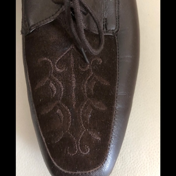 Salamander Leather Flats Women’s Shoes🌹Sz 7 F 1/2 - Picture 7 of 8